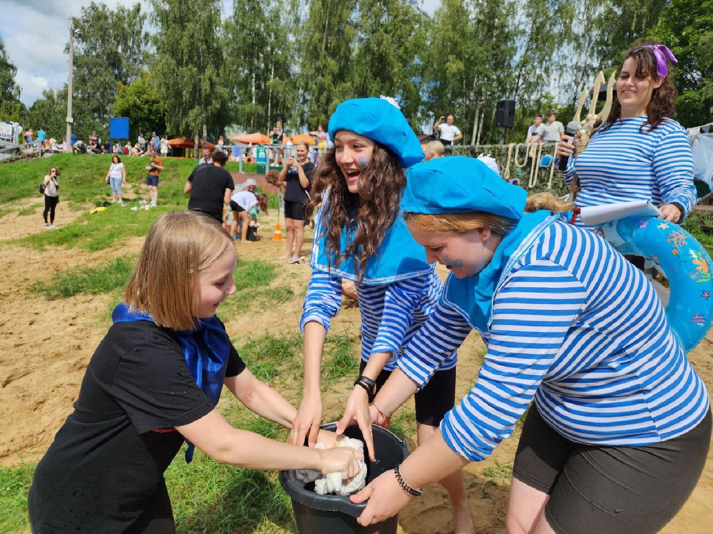 праздник, День Нептуна, День ВМФ, дети, водоём, Лосино-Петровский