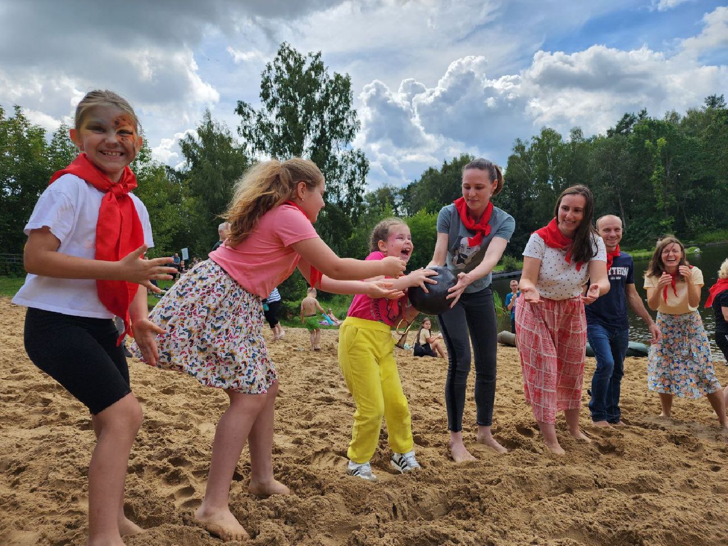 праздник, День Нептуна, День ВМФ, дети, водоём, Лосино-Петровский