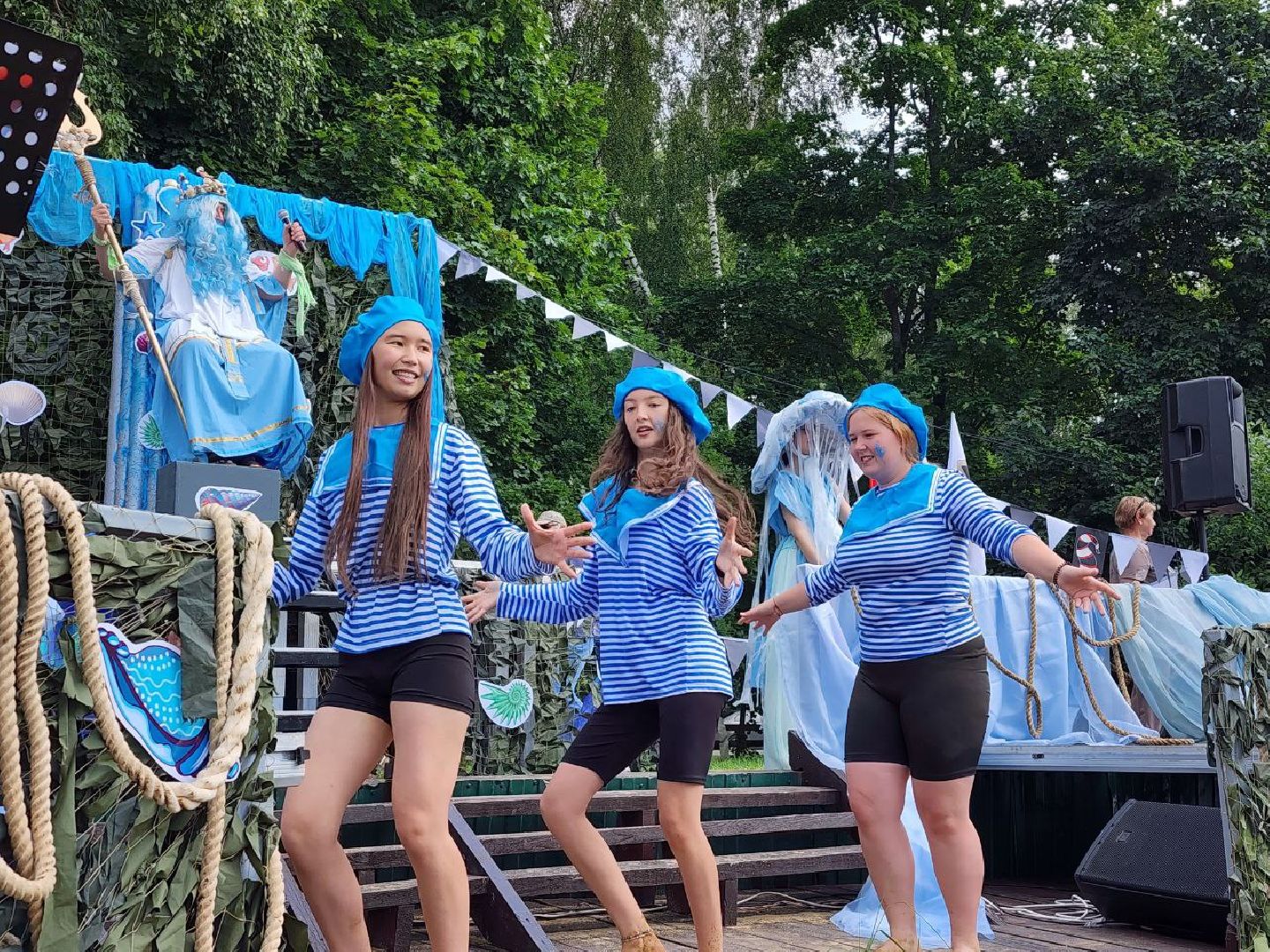 праздник, День Нептуна, День ВМФ, дети, водоём, Лосино-Петровский