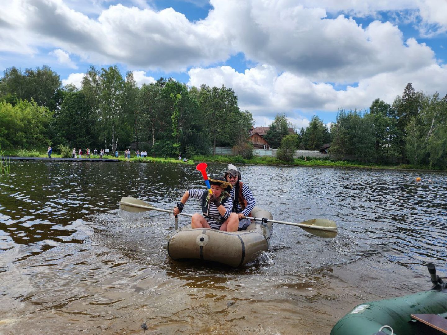 праздник, День Нептуна, День ВМФ, дети, водоём, Лосино-Петровский