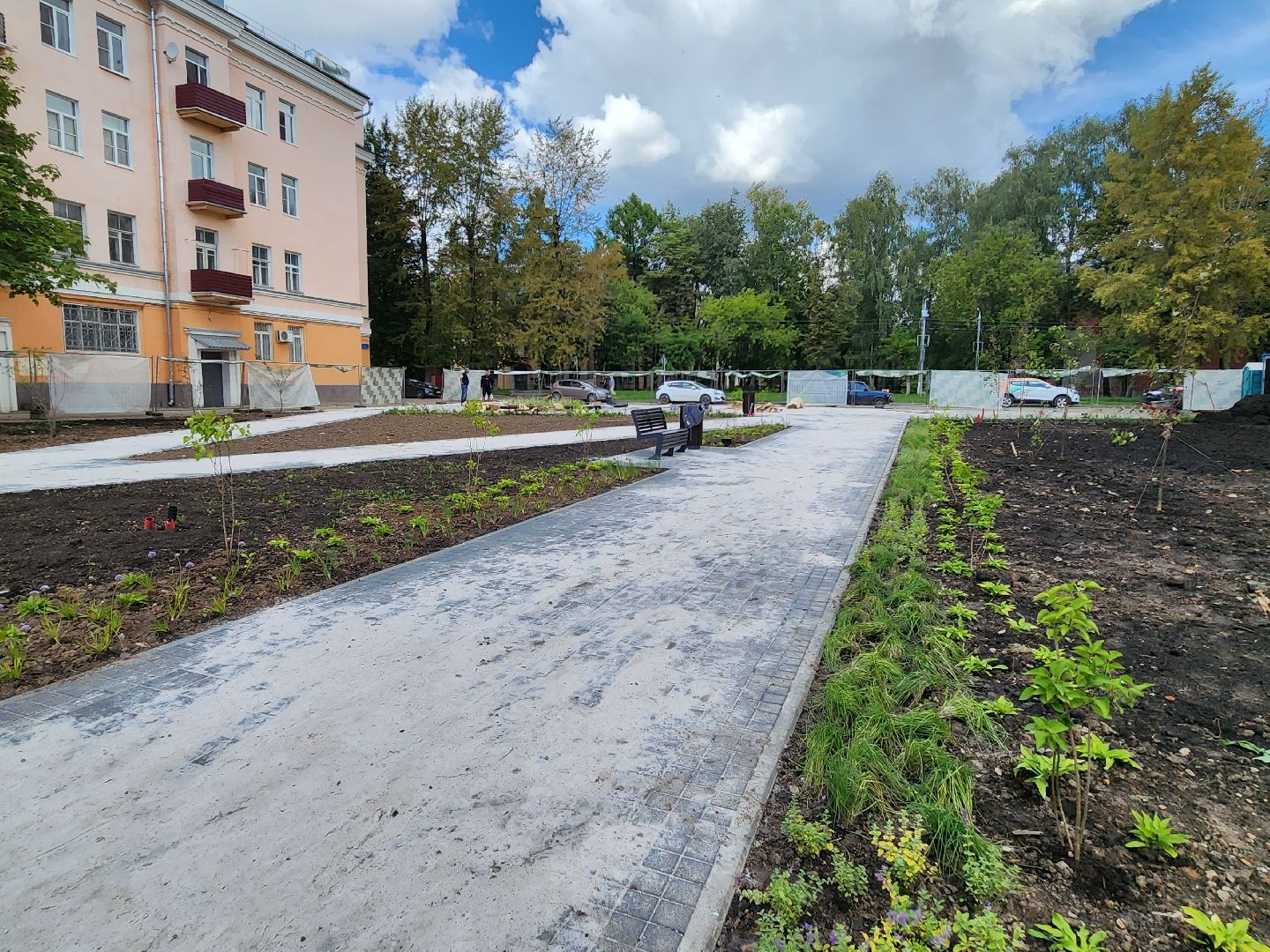 Подольск, сквер