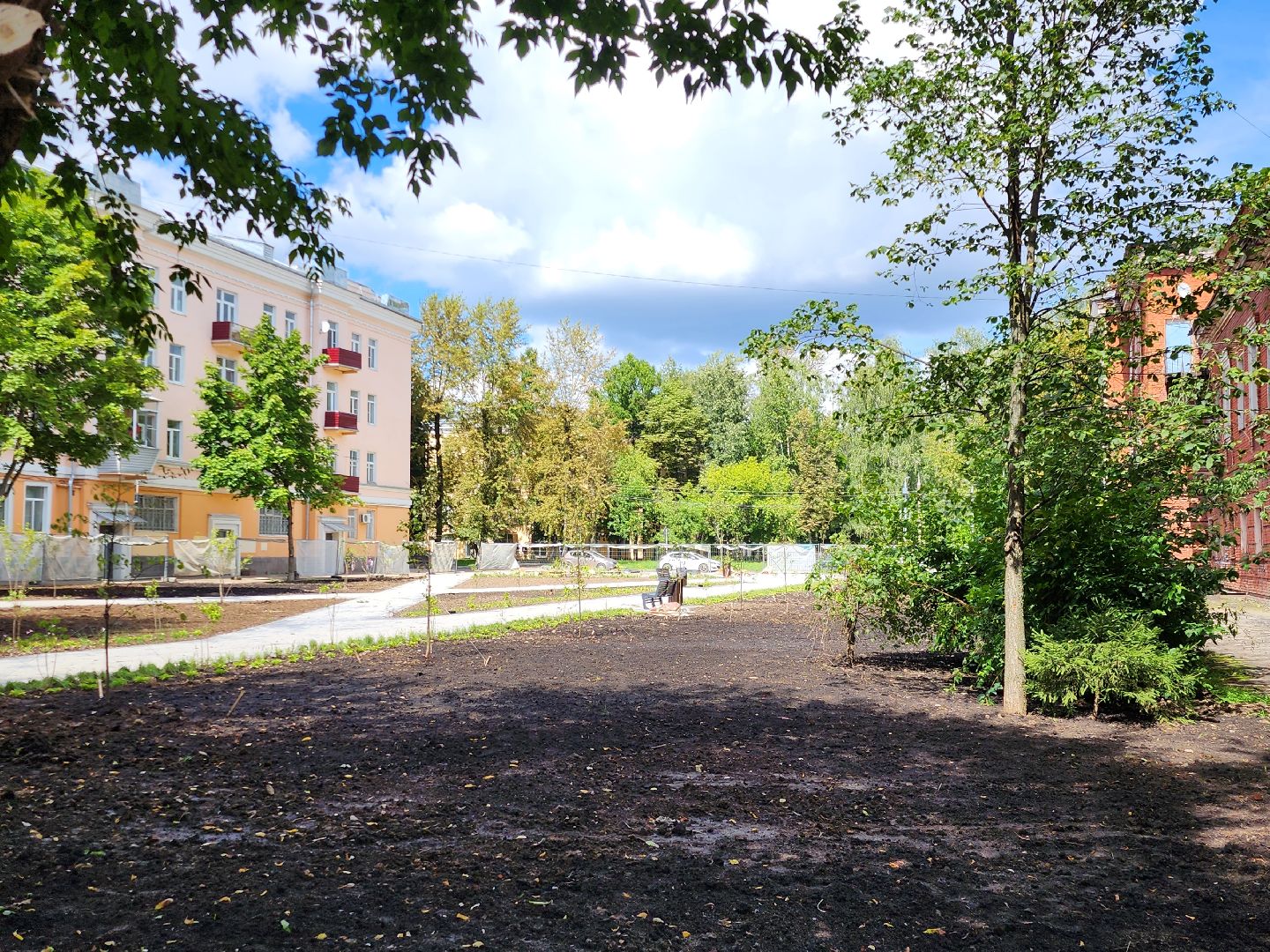 Подольск, сквер