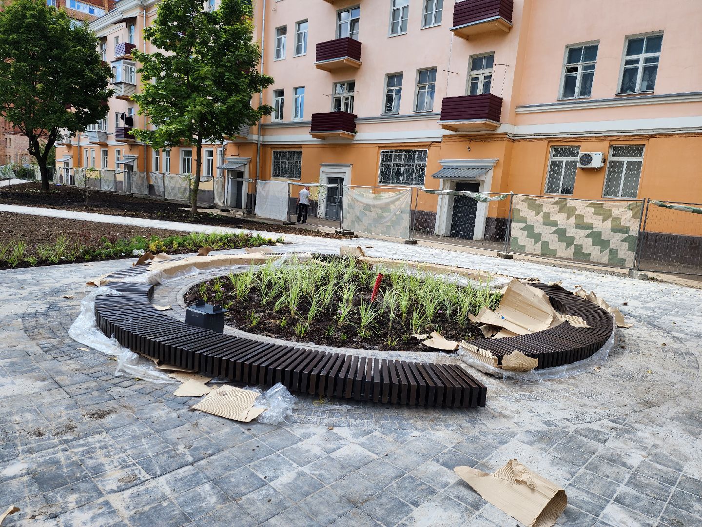 Подольск, сквер