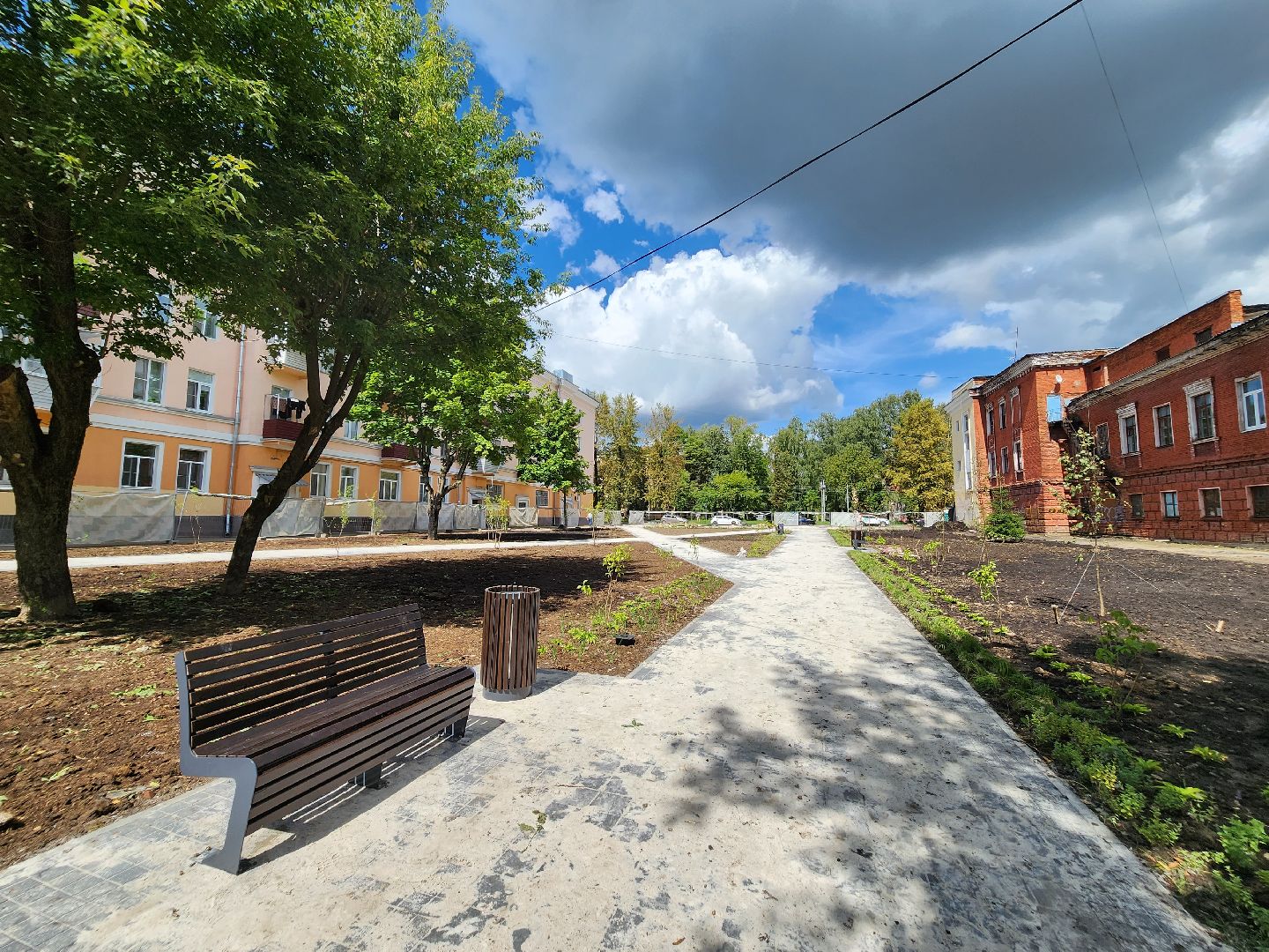 Подольск, сквер