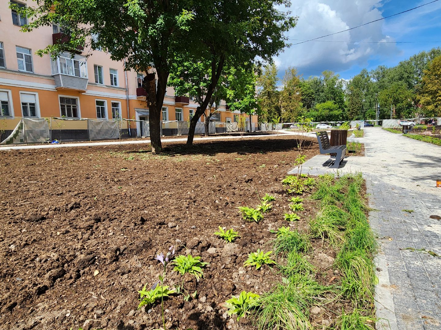 Подольск, сквер