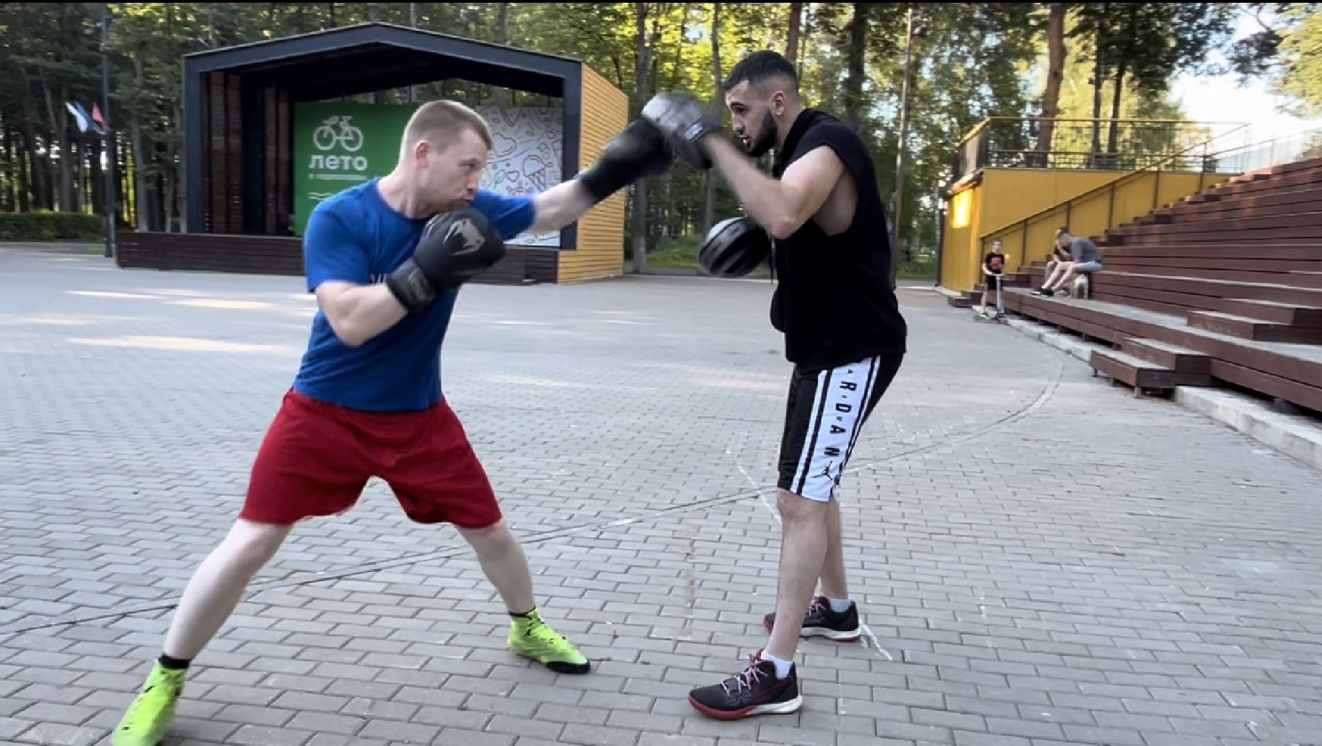 Наро-Фоминск, открытая тренировка, бокс, спорт Подмосковья, ЗОЖ, Эльбрус Акперов