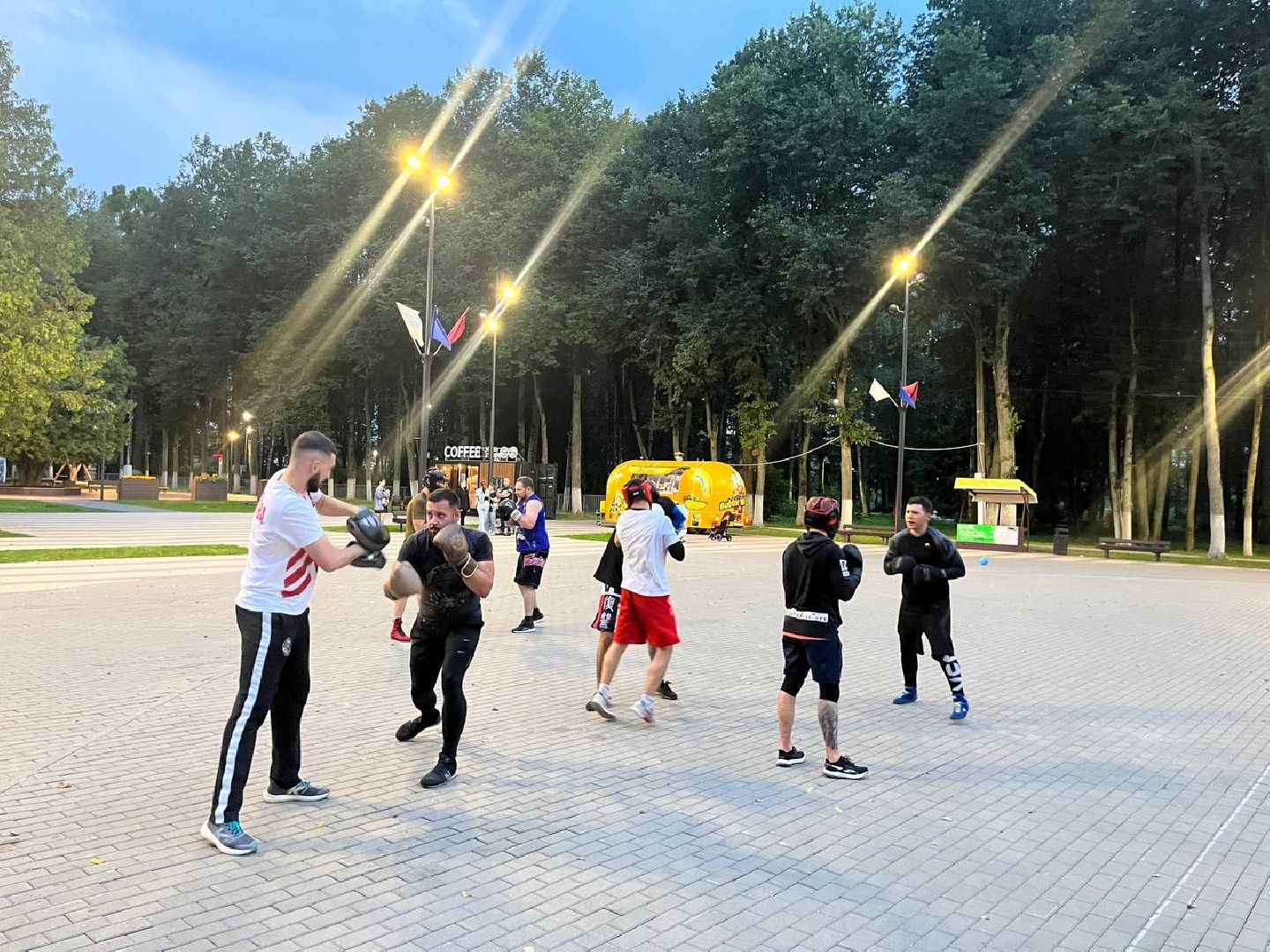 Наро-Фоминск, открытая тренировка, бокс, спорт Подмосковья, ЗОЖ, Эльбрус Акперов