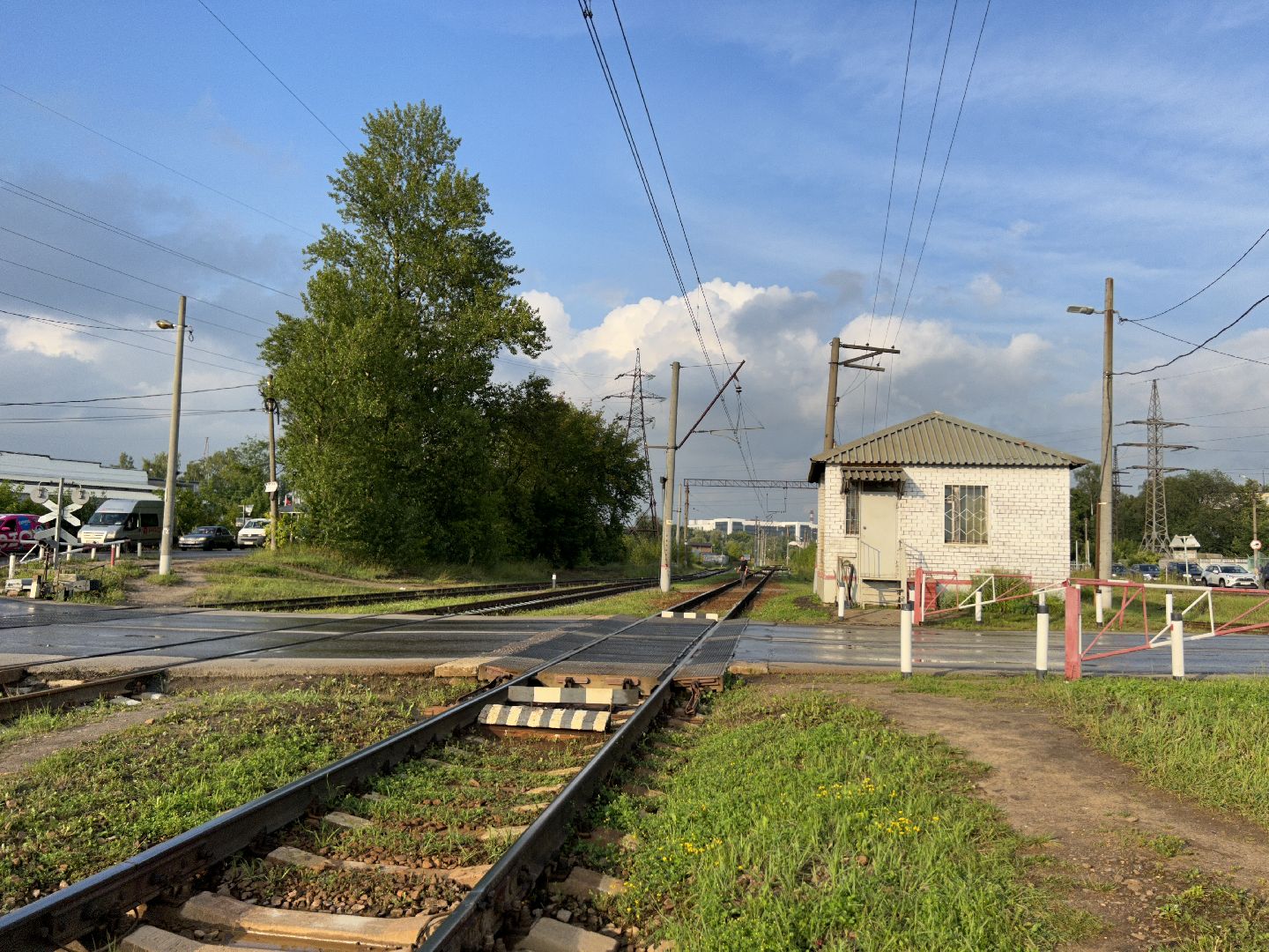 переход, железнодорожная станция, Фрязино