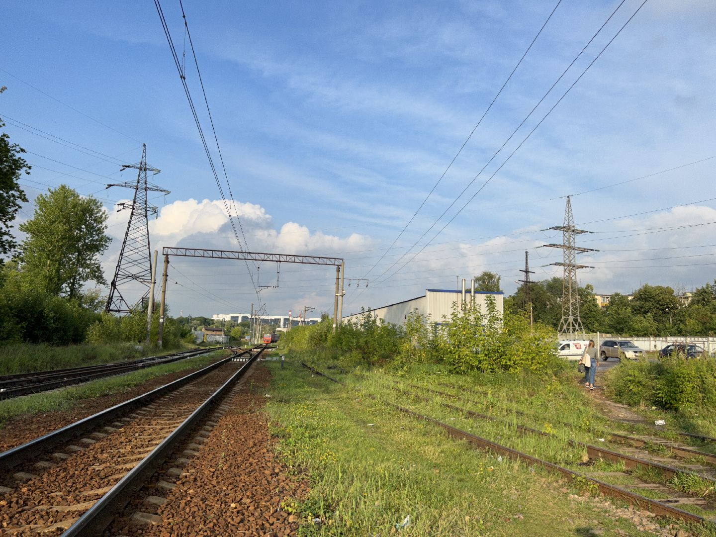 переход, железнодорожная станция, Фрязино