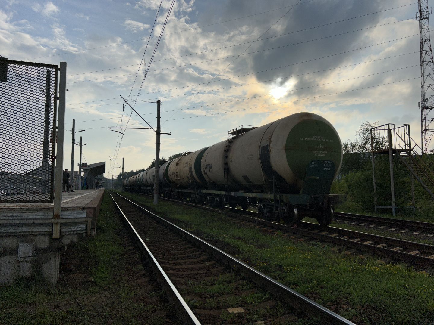 переход, железнодорожная станция, Фрязино