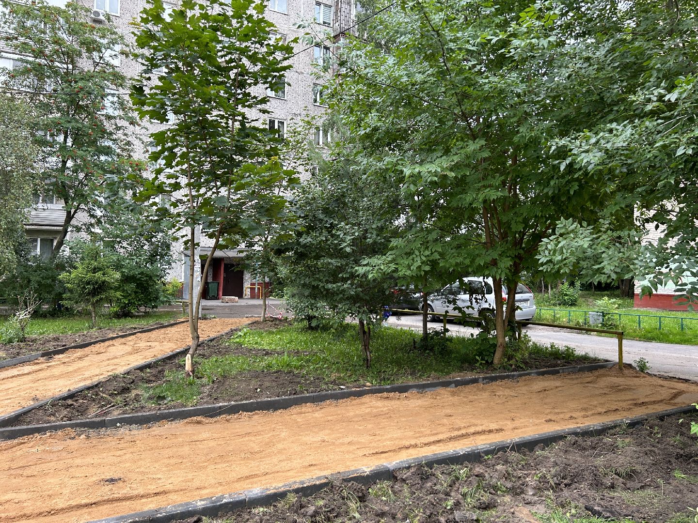 благоустройство, народные тропы, Фрязино