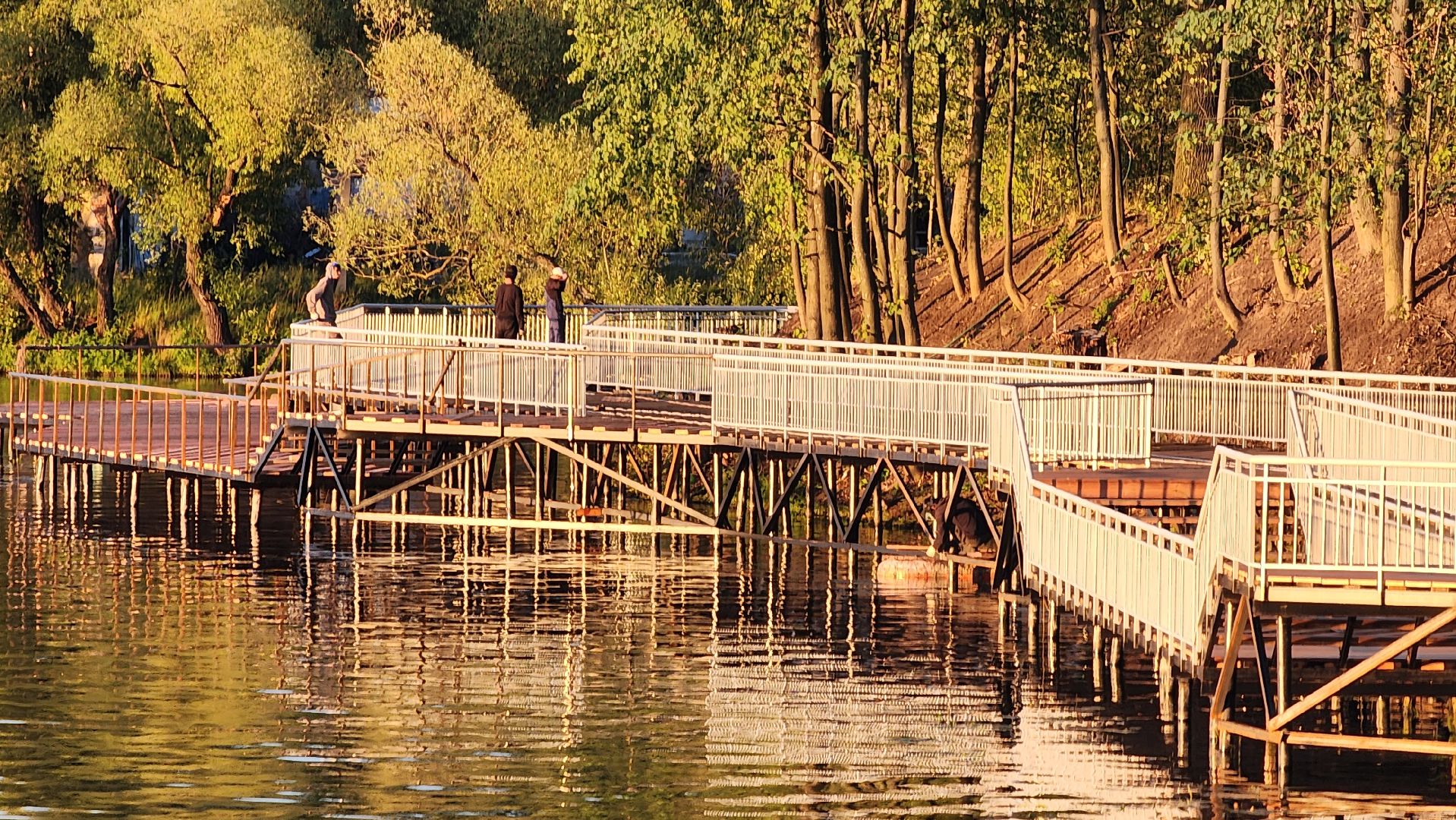 Долгопрудный, набережная, Новые Водники, Дирижаблестрой, Орлин