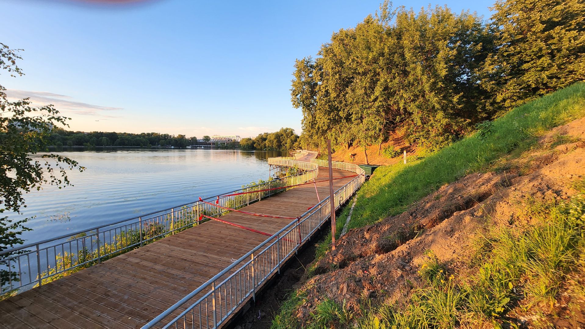 Долгопрудный, набережная, Новые Водники, Дирижаблестрой, Орлин