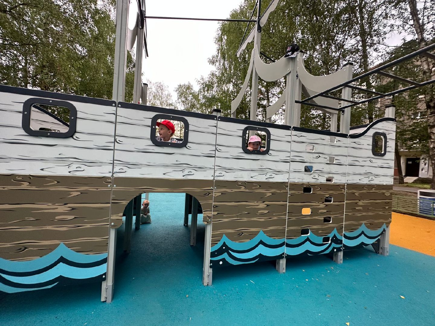 Губернаторская площадка, благоустройство в Подмосковье, детский игровой городок, Наро-Фоминск