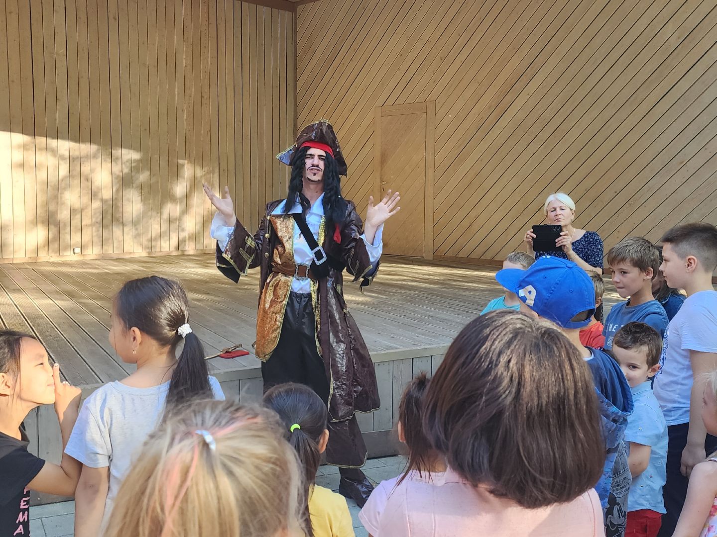 Звенигород, городской парк, день Военно-морского флота