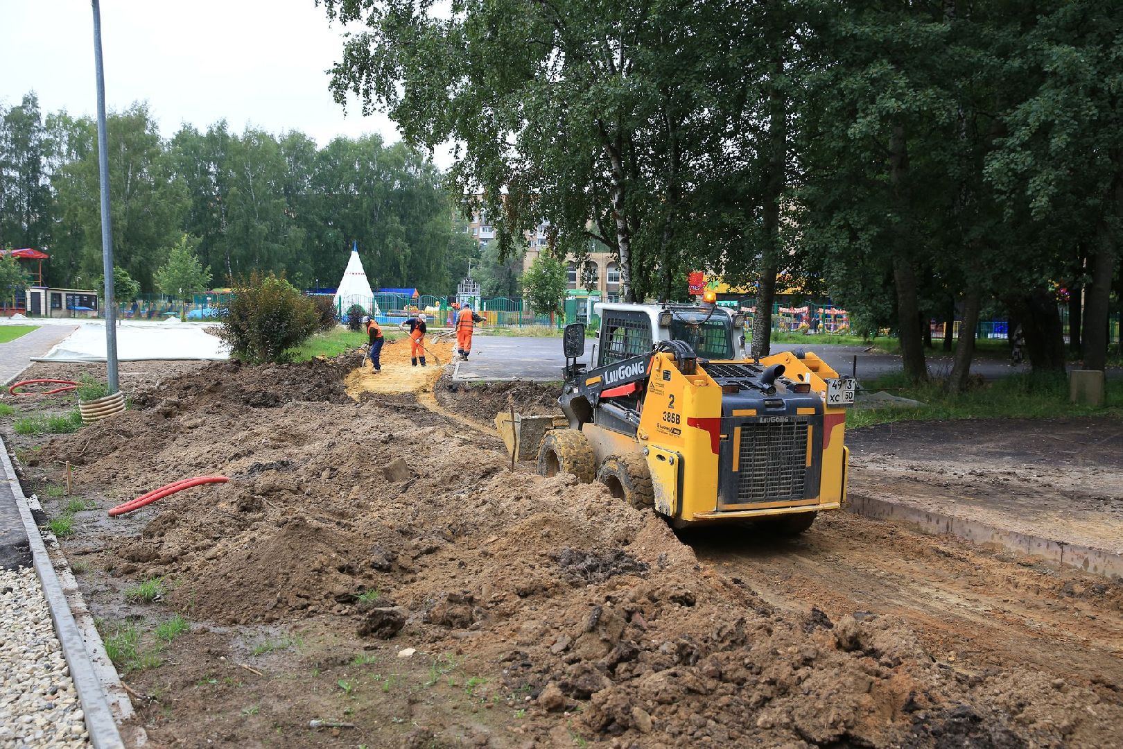 Долгопрудный, парки, реконструкция, Центральный парк, Андрей Воробьев