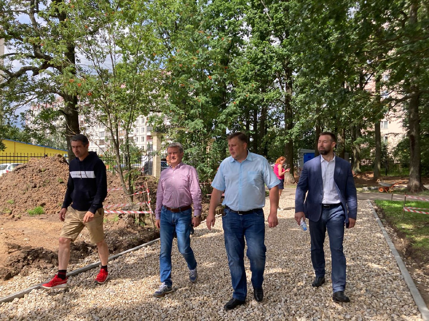 Парк Дубки, благоустройство парков, Олег Рожнов, Калининец