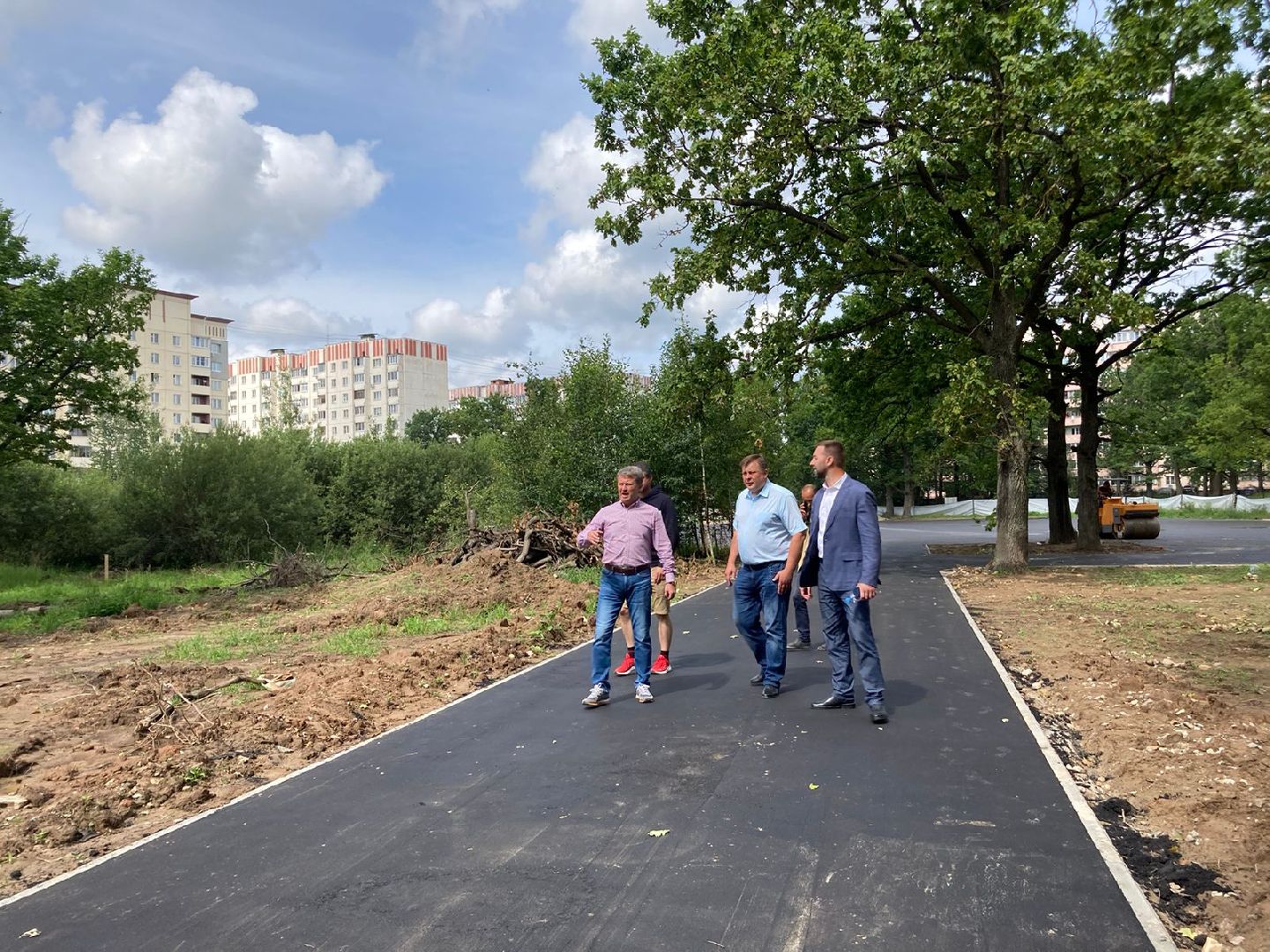 Парк Дубки, благоустройство парков, Олег Рожнов, Калининец