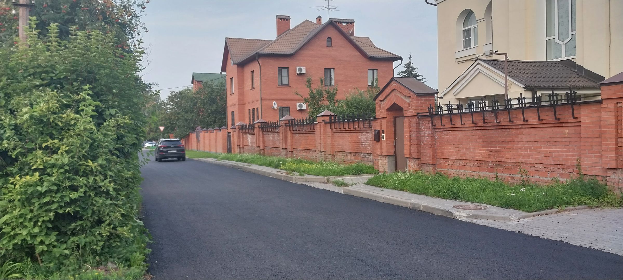 Коломна, дороги, новый асфальт