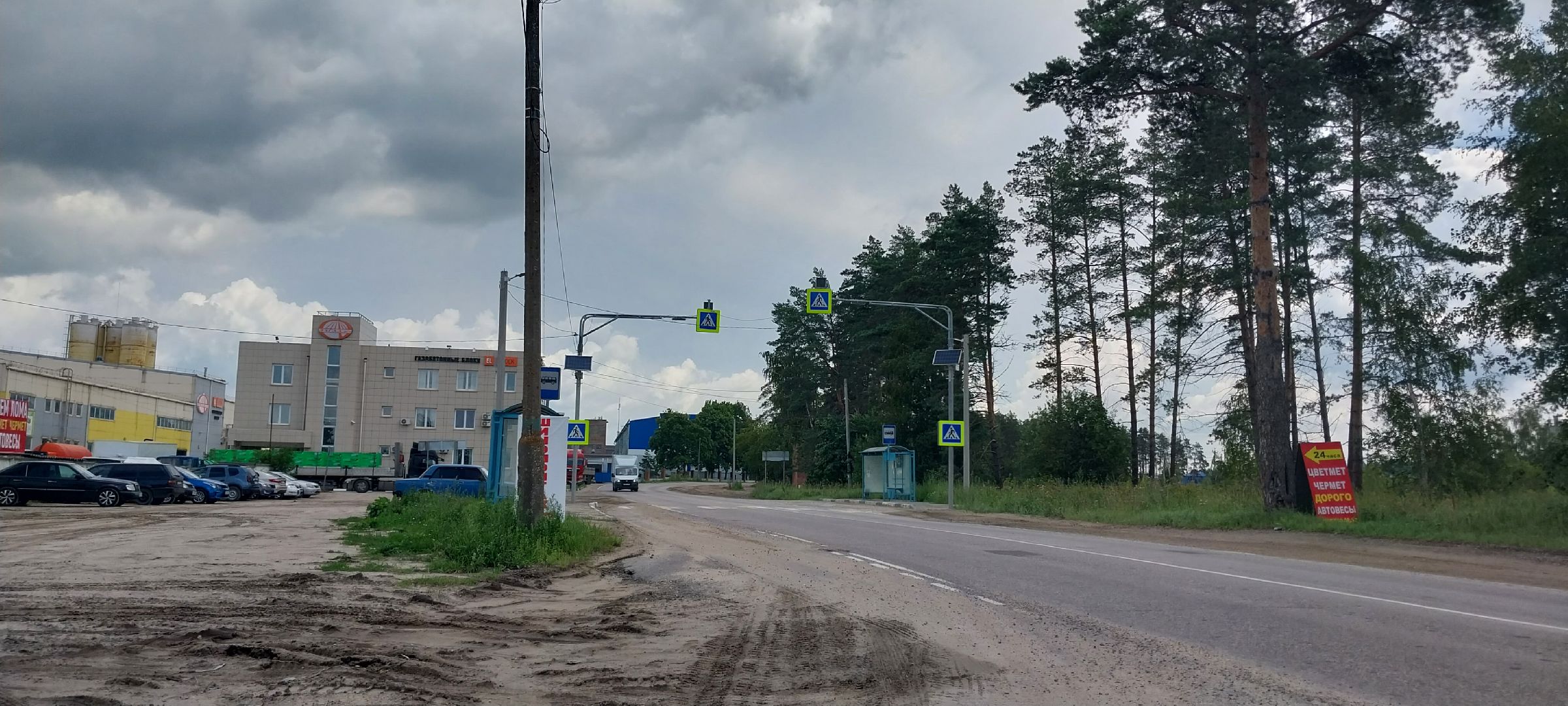 Коломна, светофор, пешеходный переход