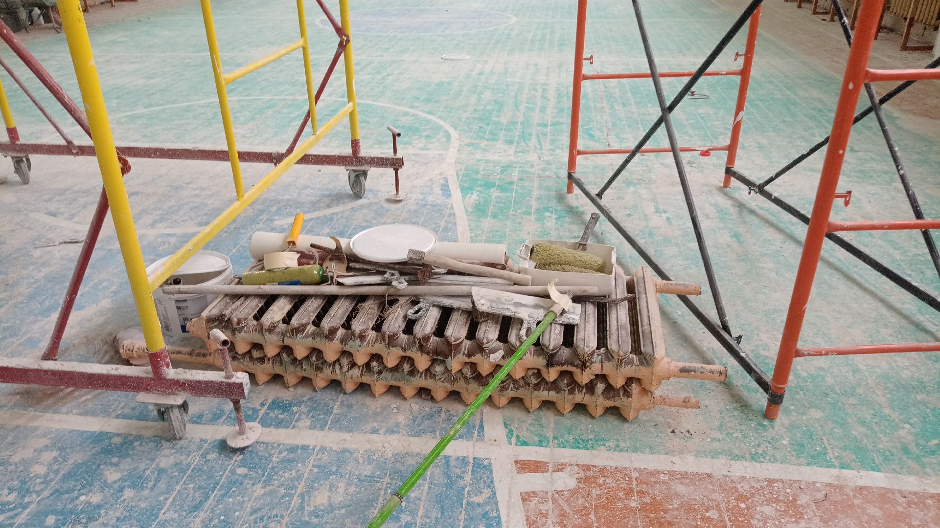 Реутов, образование, спортзал, ремонт, рабочие