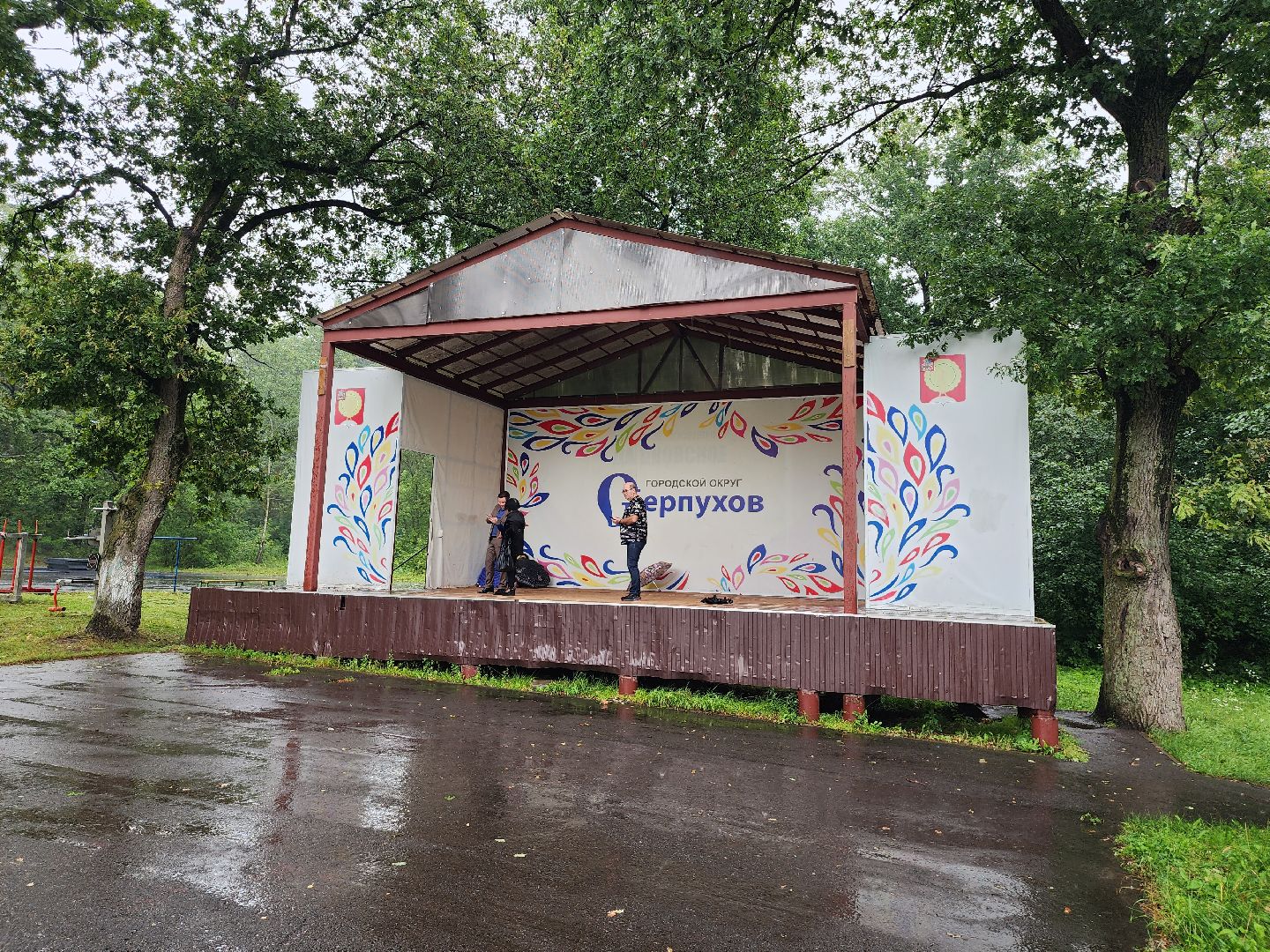 поселок мирный, серпухов, спортплощадка, Здоровое Отечество, спорт, зож,