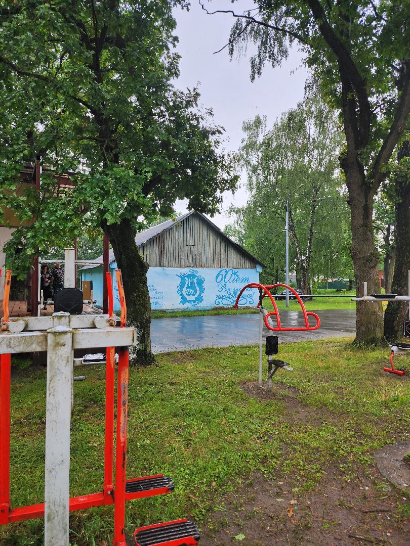 поселок мирный, серпухов, спортплощадка, Здоровое Отечество, спорт, зож,