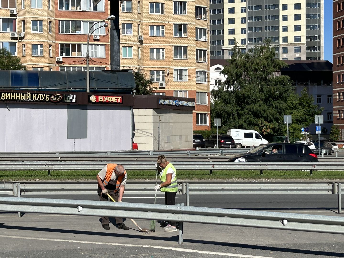 Дороги, уборка, Щёлково