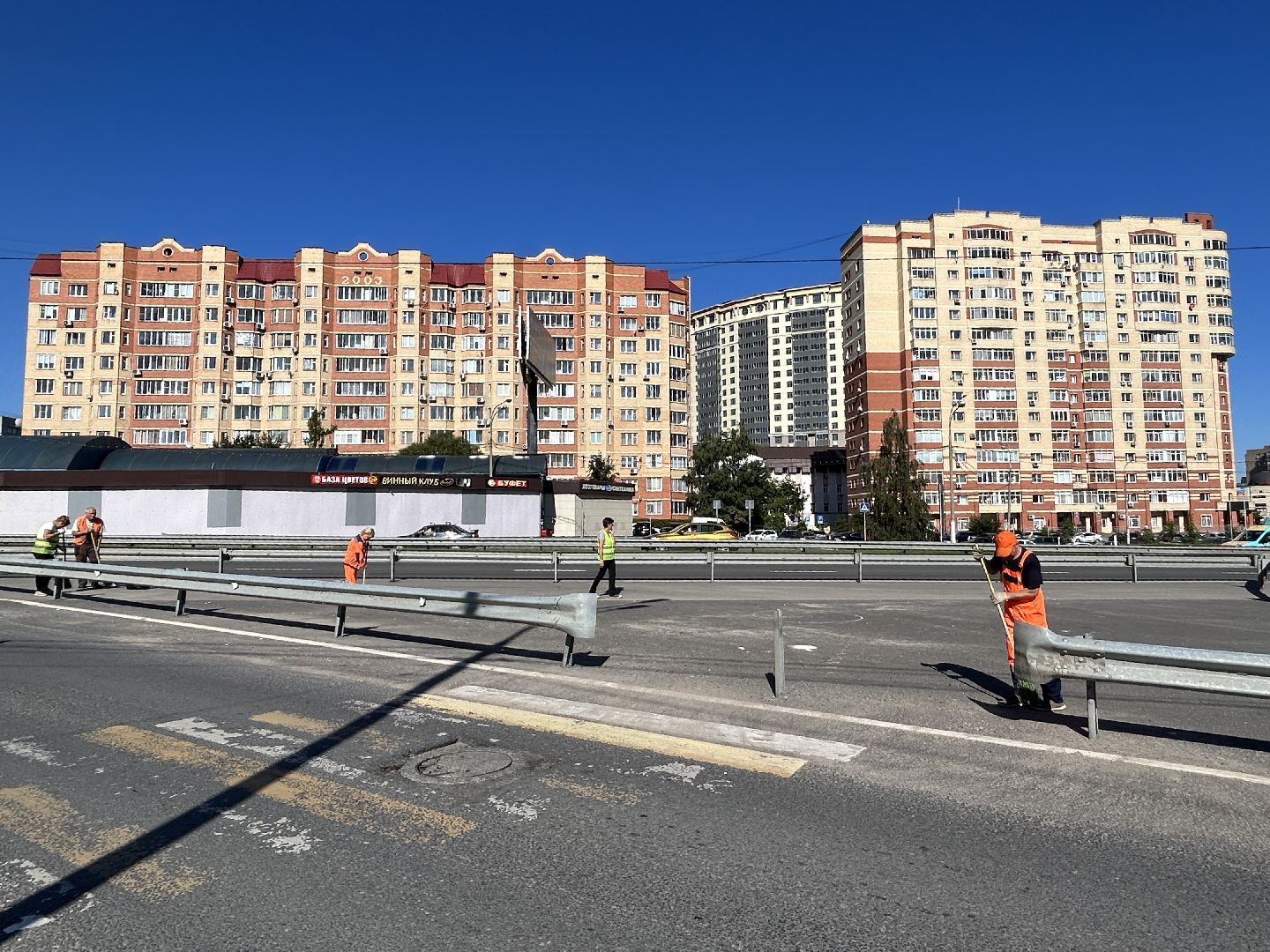 Дороги, уборка, Щёлково