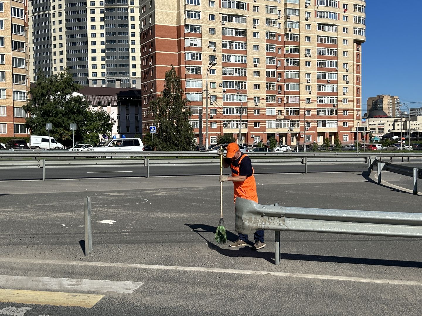 Дороги, уборка, Щёлково