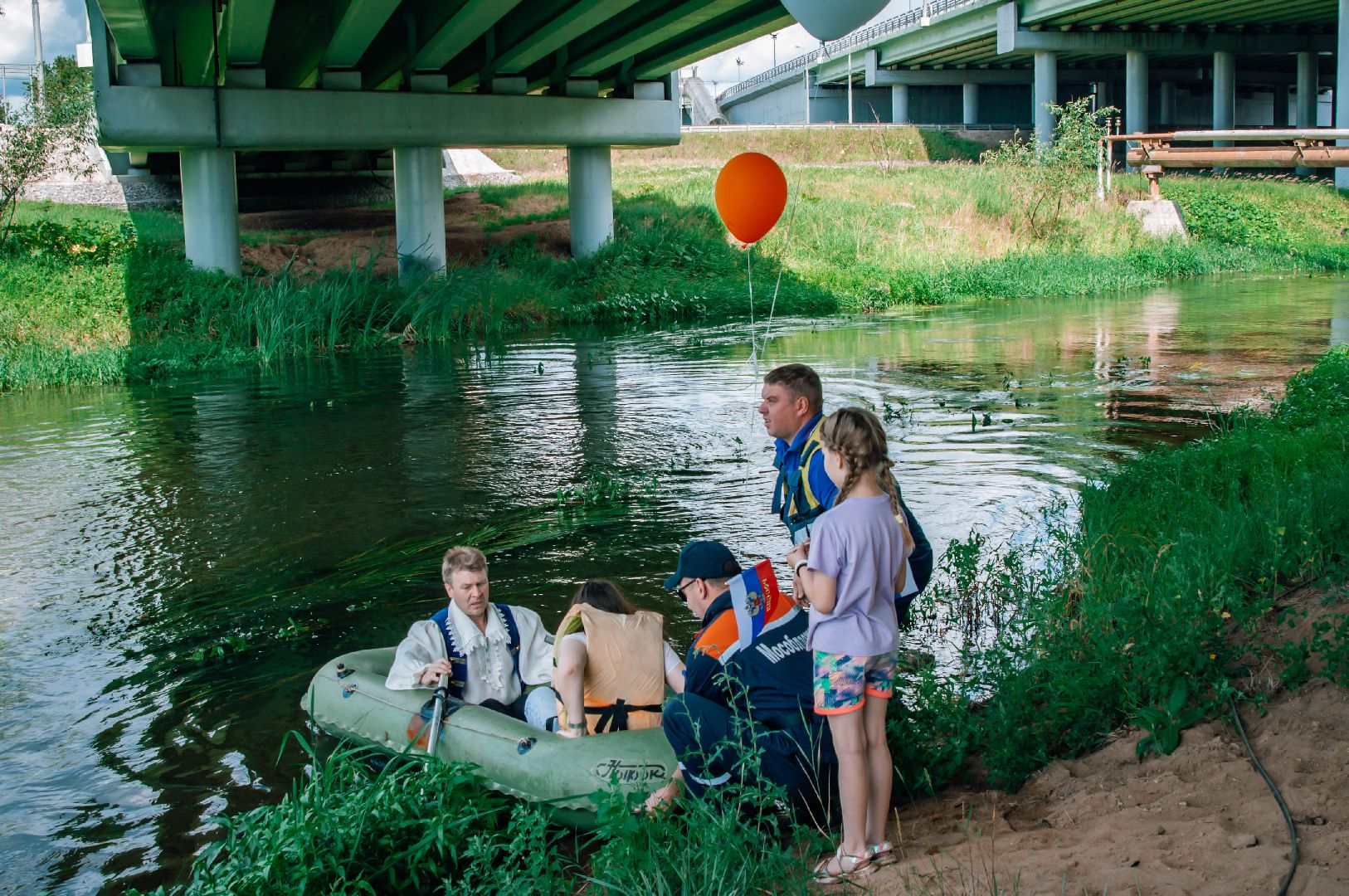 река, доброе дело, ветер, выходные в подмосковье, Пушкино