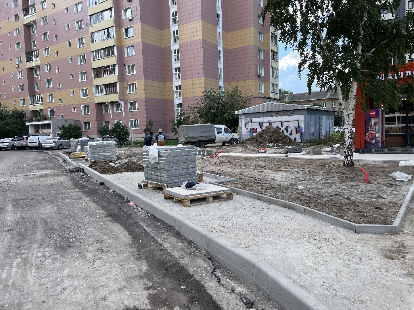 Ремонт, Люберцы, дороги, двор