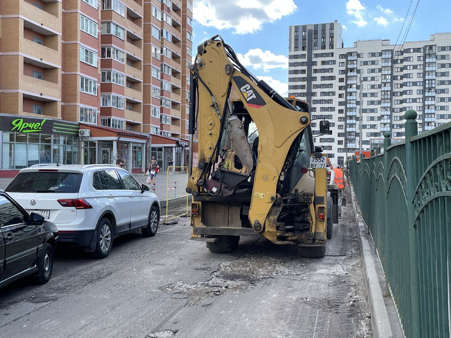 Ремонт, Люберцы, дороги, двор