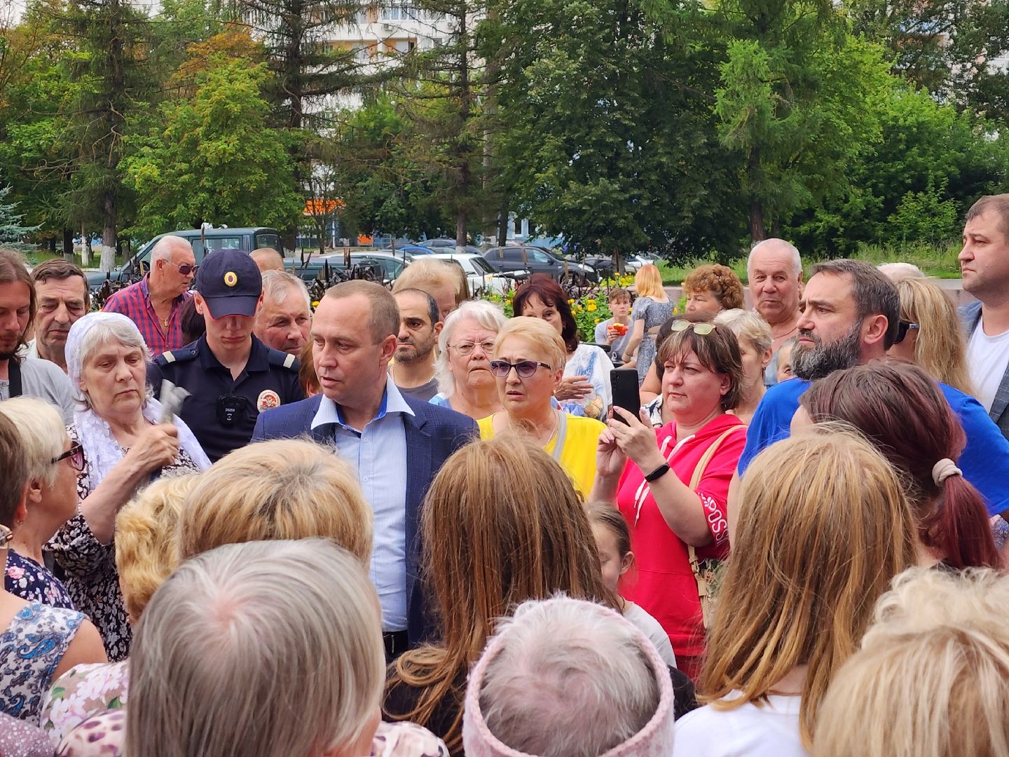 ЖКХ, встреча с жителями, Воскресенск