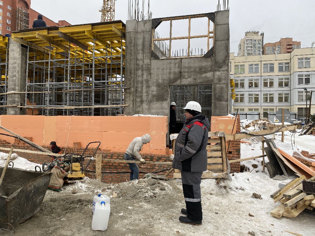 #строительство #долгопрудный #подмосковье #школа