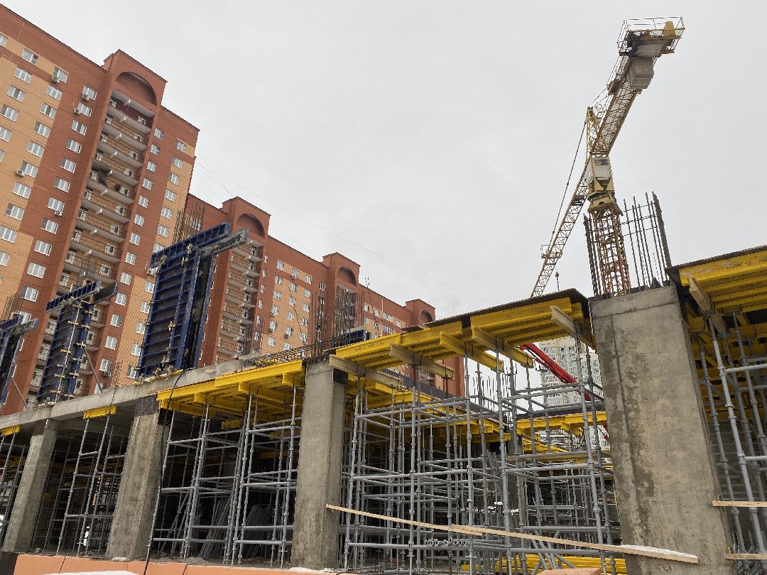 #строительство #долгопрудный #подмосковье #школа