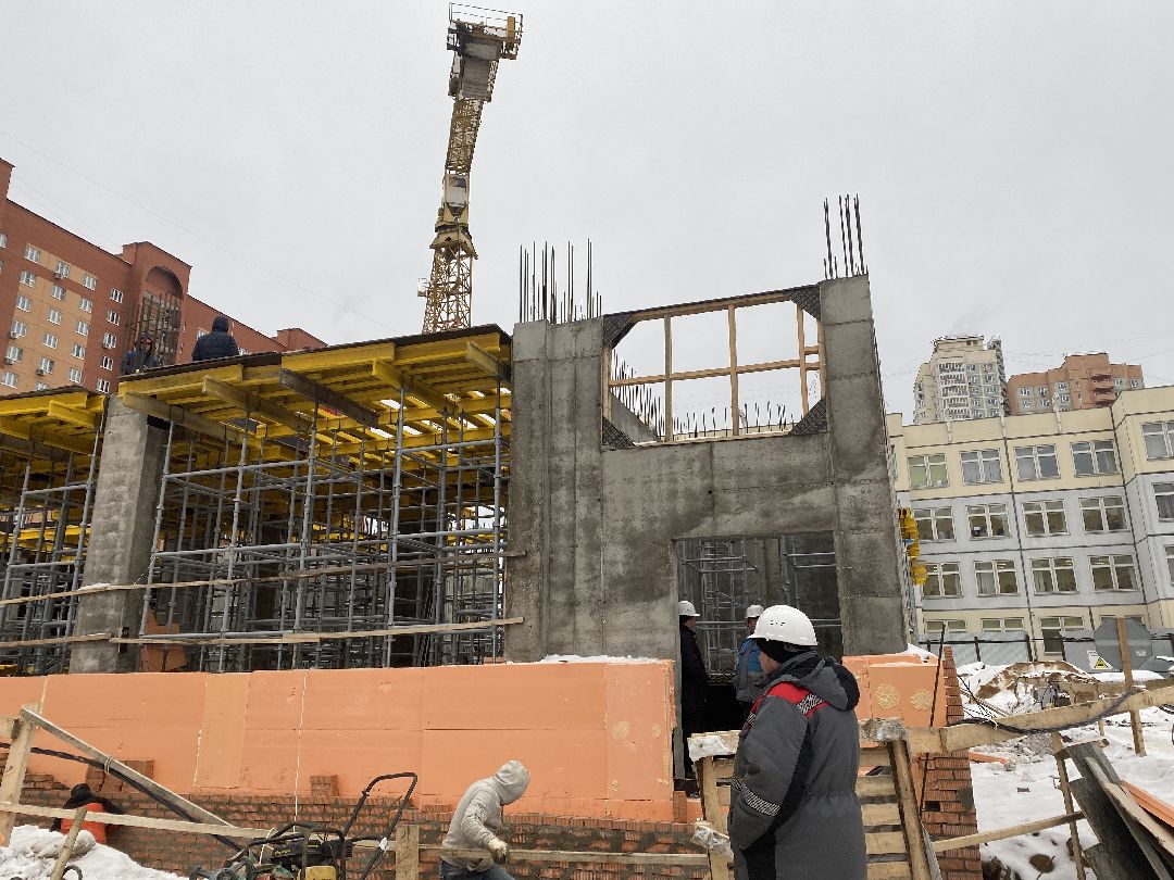 #строительство #долгопрудный #подмосковье #школа