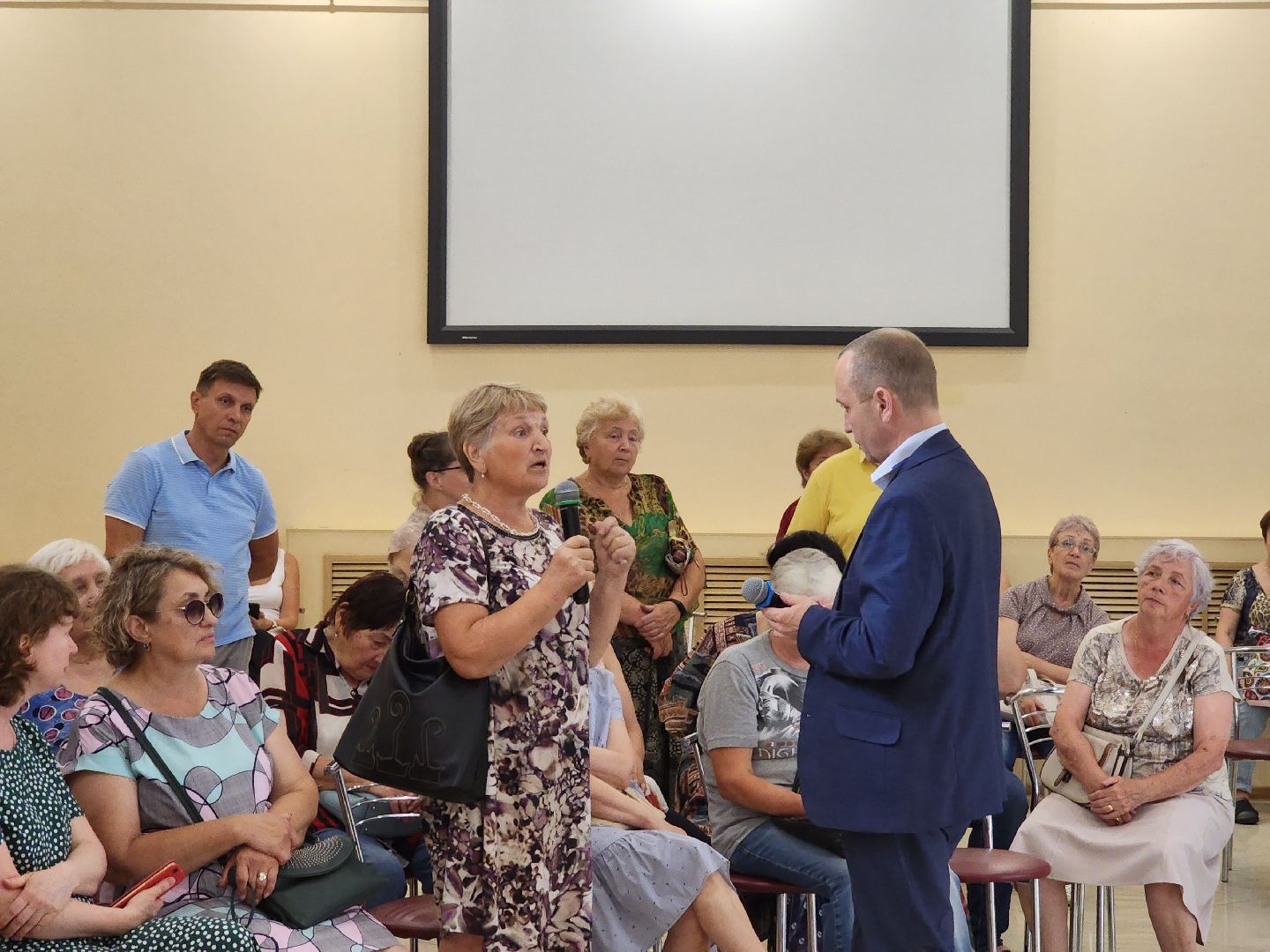 ЖКХ, встреча с жителями, Воскресенск