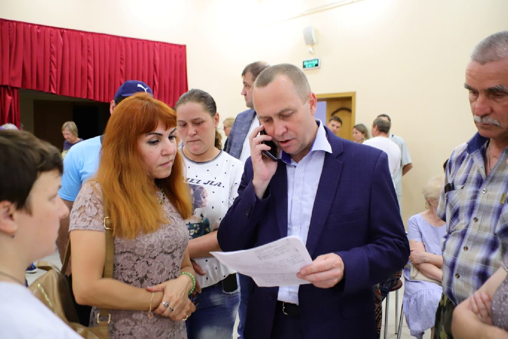 ЖКХ, встреча с жителями, Воскресенск