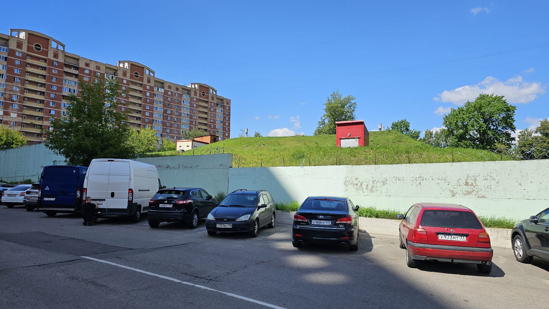 МУЖКП, ВЗУ, вандализм, покраска, Котельники