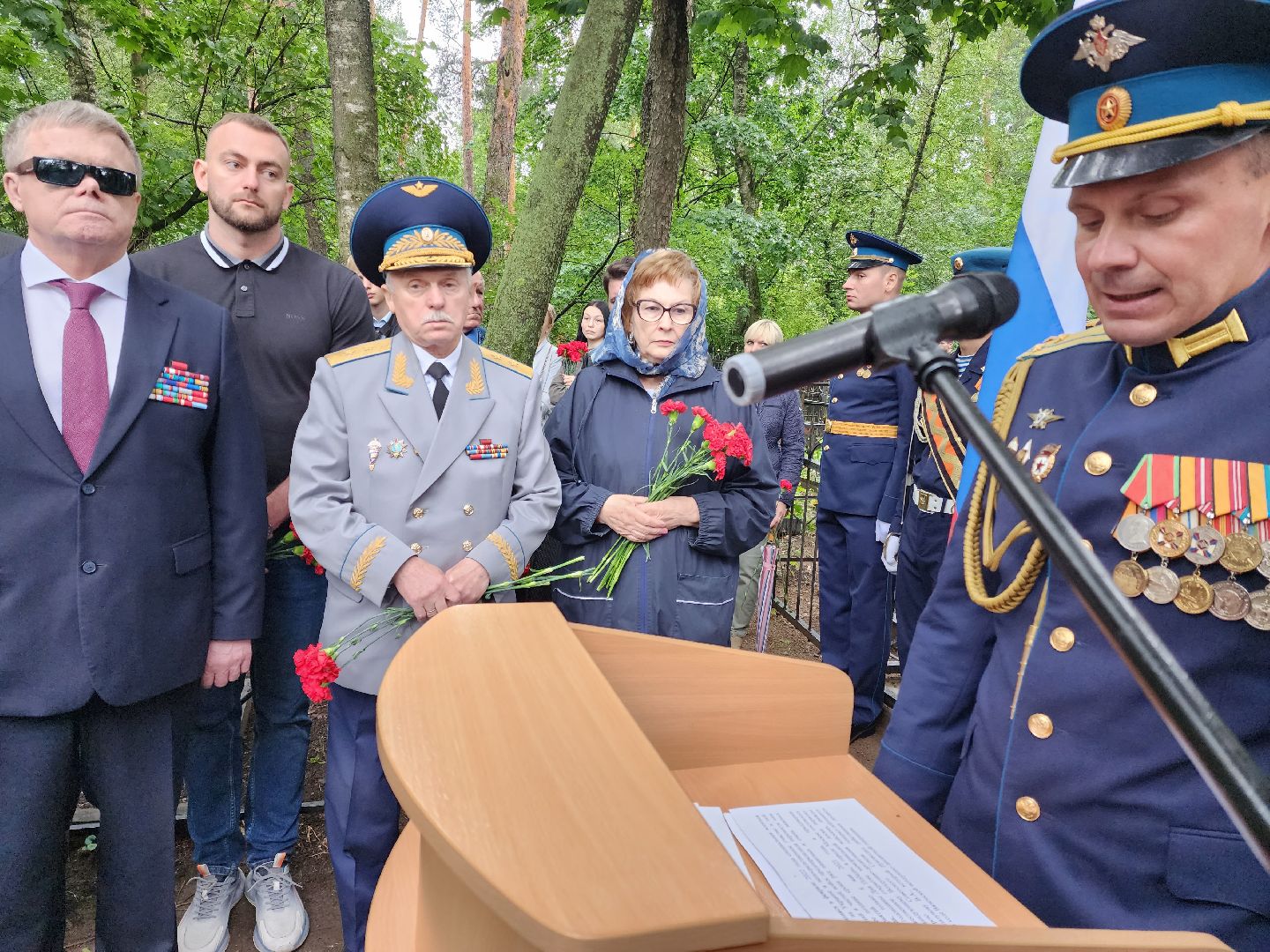 Раменское, общество, открытие памятника А.Ф.Левашову