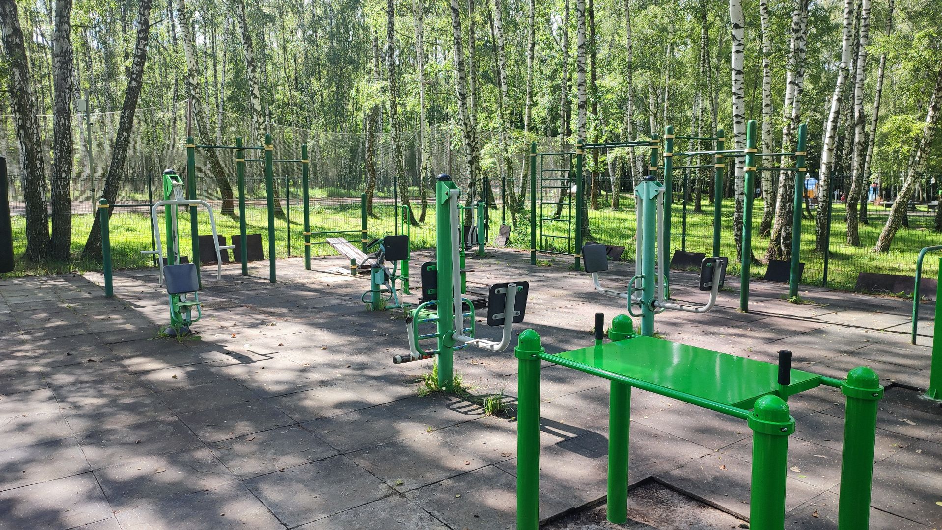 Кашира, парк, ремонт, воркаут, турники