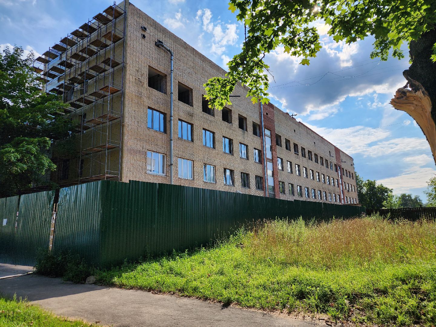 Павловский Посад, городской округ Павловский Посад, медицина, ремонт, поликлиника, строительство, люди