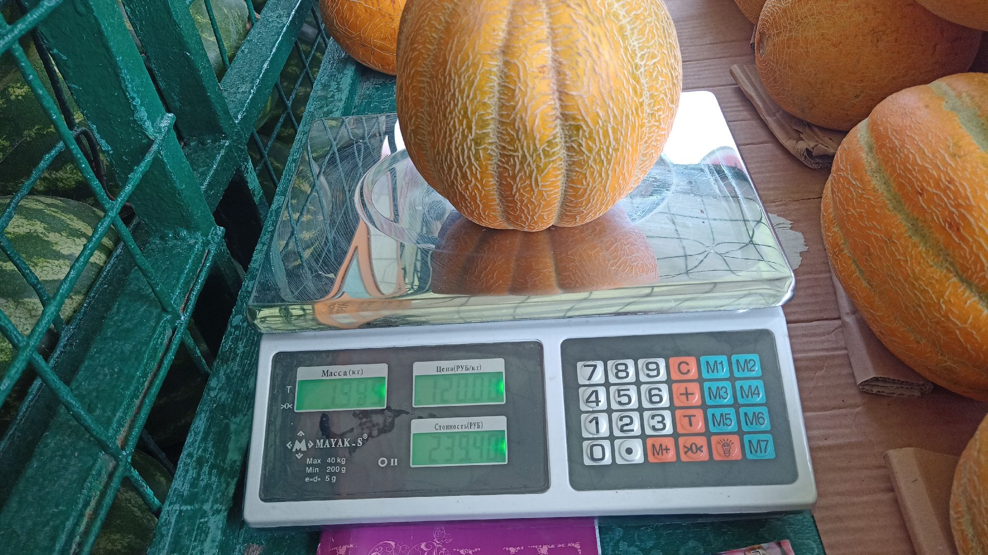 Реутов, бахчевые развалы, арбузы, дыни, сезон ягод, лето