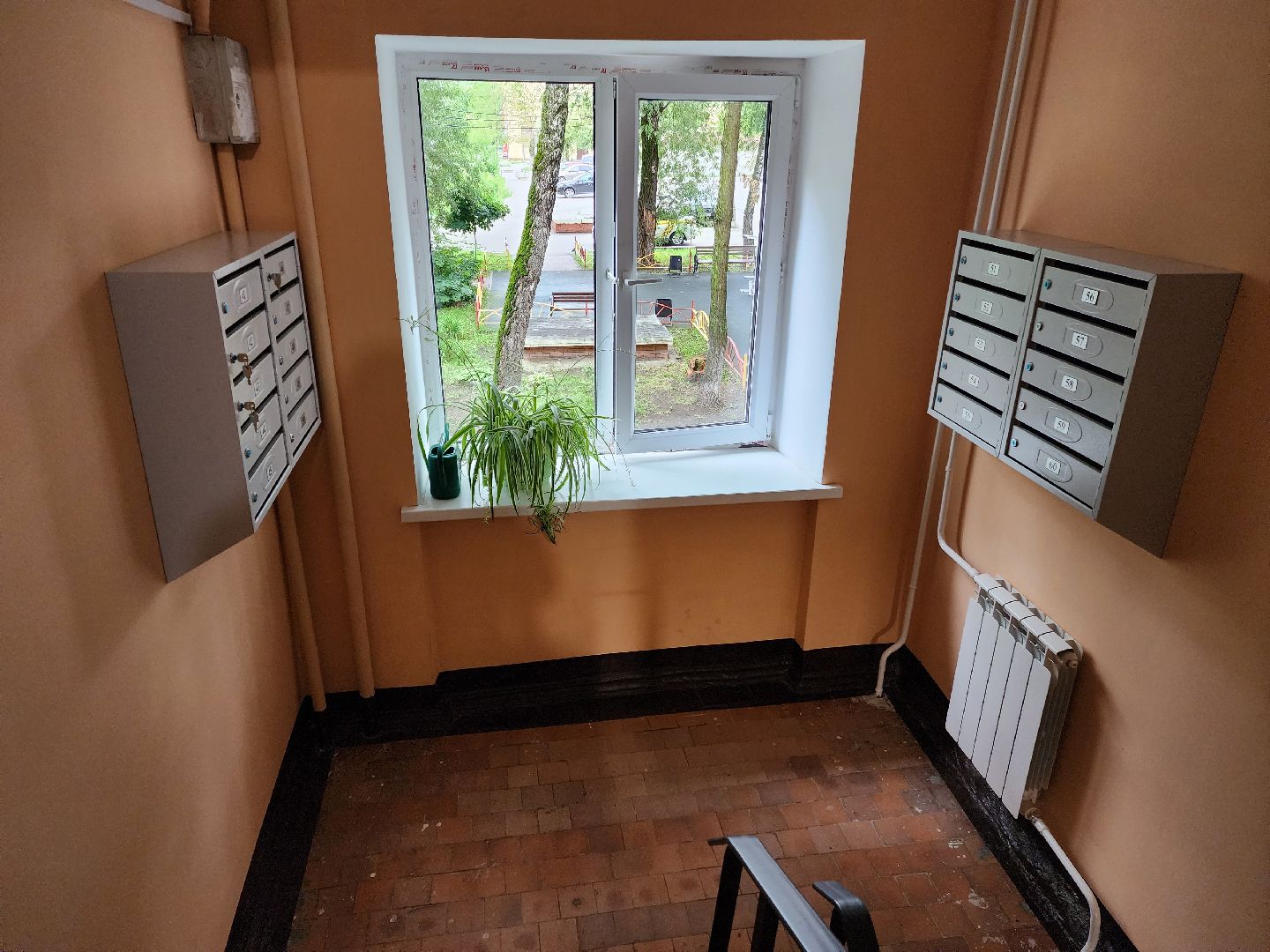 Раменское, ЖКХ, ремонт подъездов, в доме 13 на улице Свободы отремонтировали все подъезды