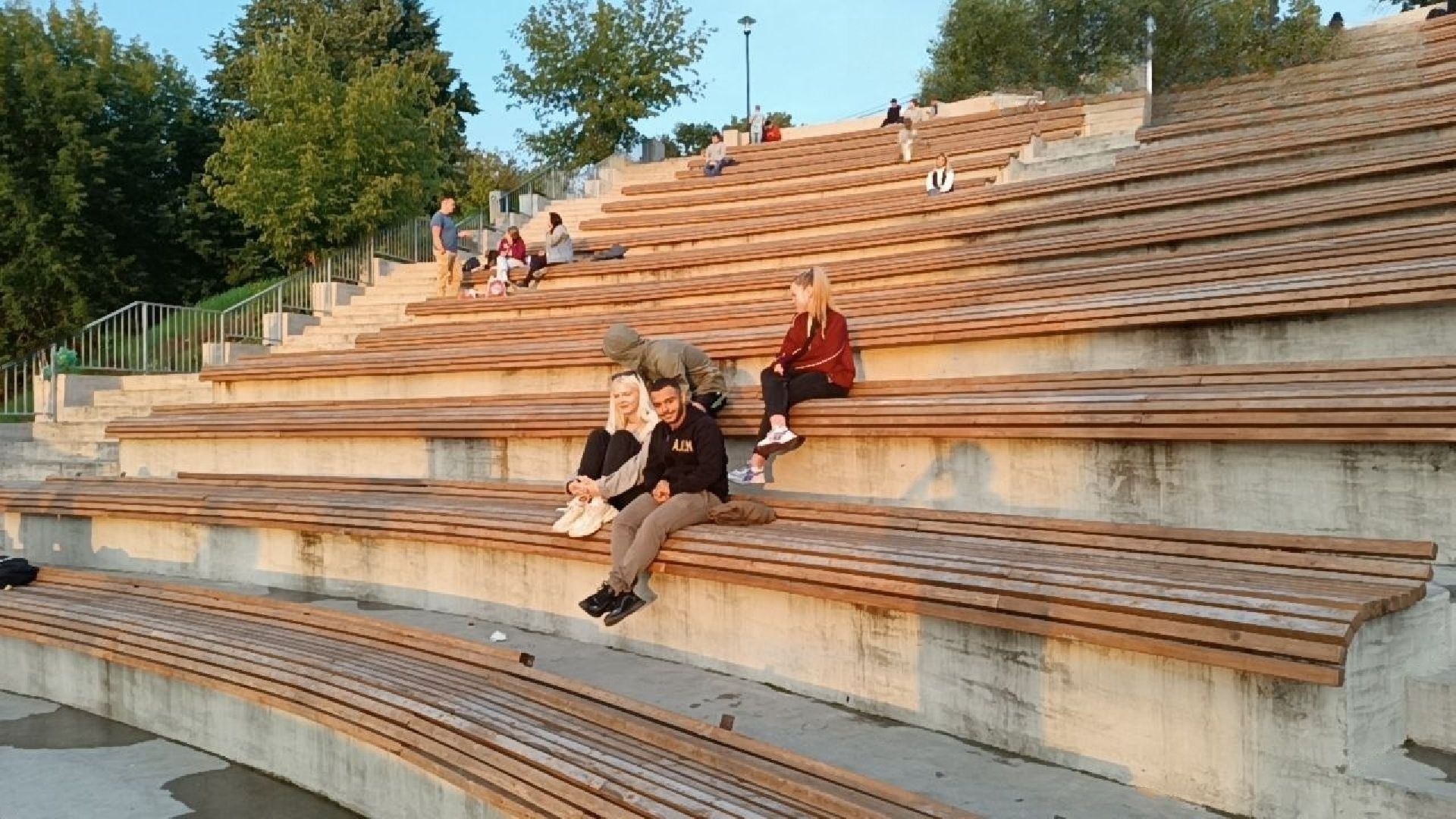 Долгопрудный, парк, концерт