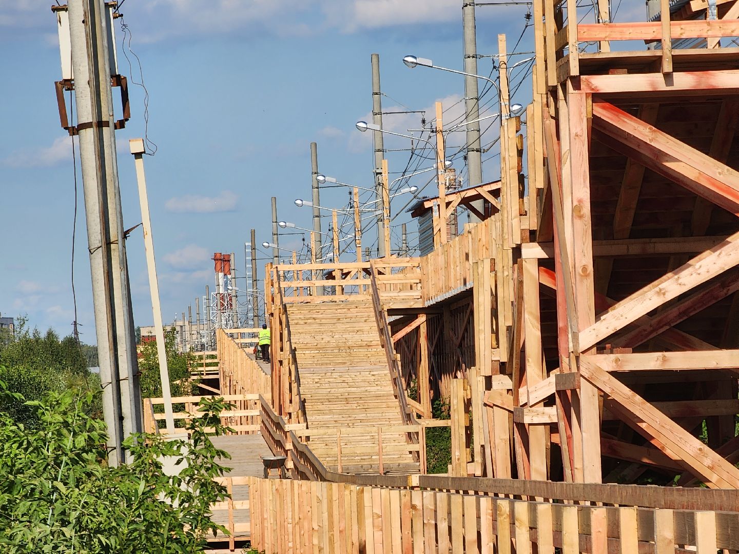 Павловский Посад, городской округ Павловский Посад, транспорт, дорога, станция, Вохна