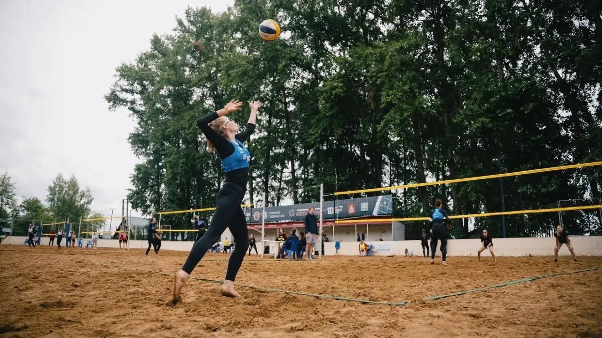 волейбол, спорт, игра, лето в подмосковье, Красногорск