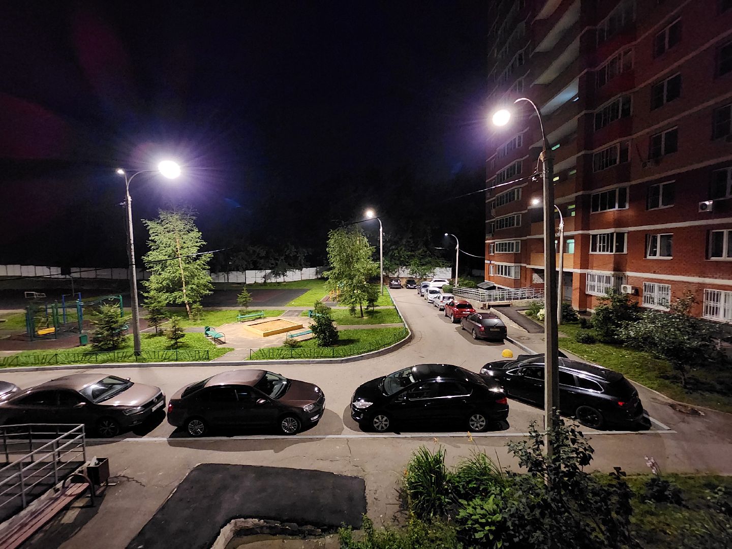 Климовск, освещение