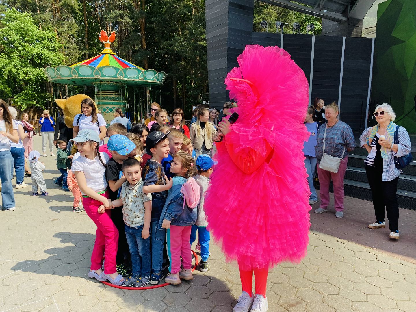 Домодедово, лето плюс, детская программа, парк Елочки, месяц лета, летние каникулы